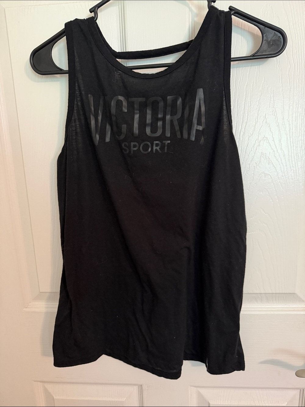 Victoria's Secret Sport Black Muscle Tee